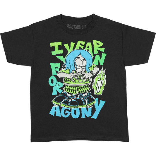 Billie Eilish Agony Kids Tee Childrens T-shirt Front