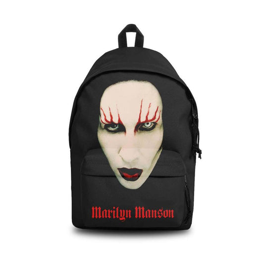 Marilyn Manson Red Lips Daypack Backpack Front