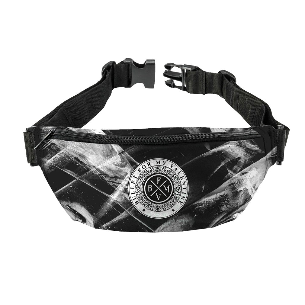 Bullet For My Valentine Circle Fanny Pack Backpack Front