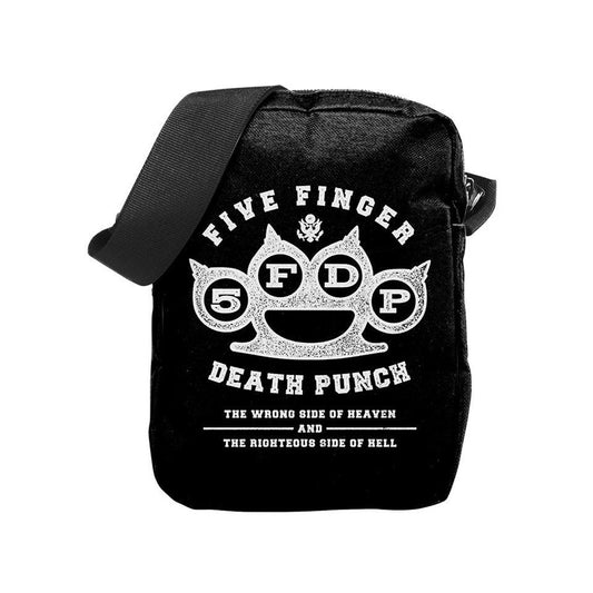 Five Finger Death Punch Heaven and Hell Crossbody Bag Backpack Front