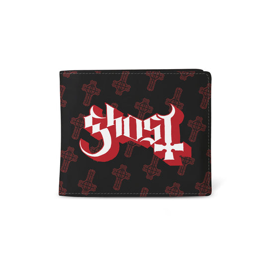 Ghost Grucifix Wallet Bi-Fold Wallet Front