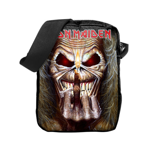 Iron Maiden Number Of The Beast Crossbody Bag Backpack Front