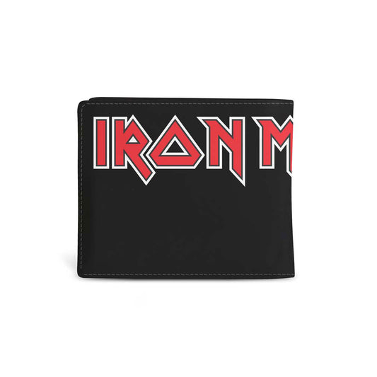 Iron Maiden Logo Wrap Premium Wallet Bi-Fold Wallet Front