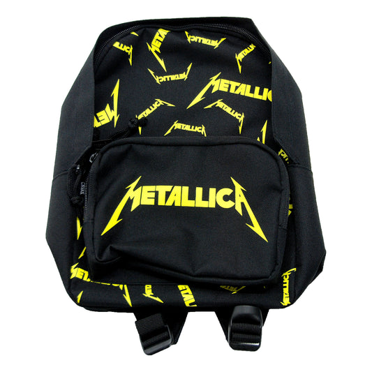 Metallica Logo Small Rucksack Backpack Front