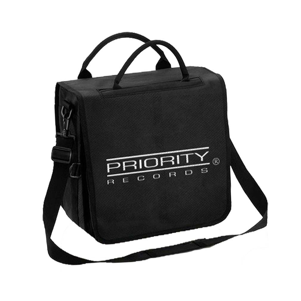 Priority Records Vinyl Backpack Backpack Front