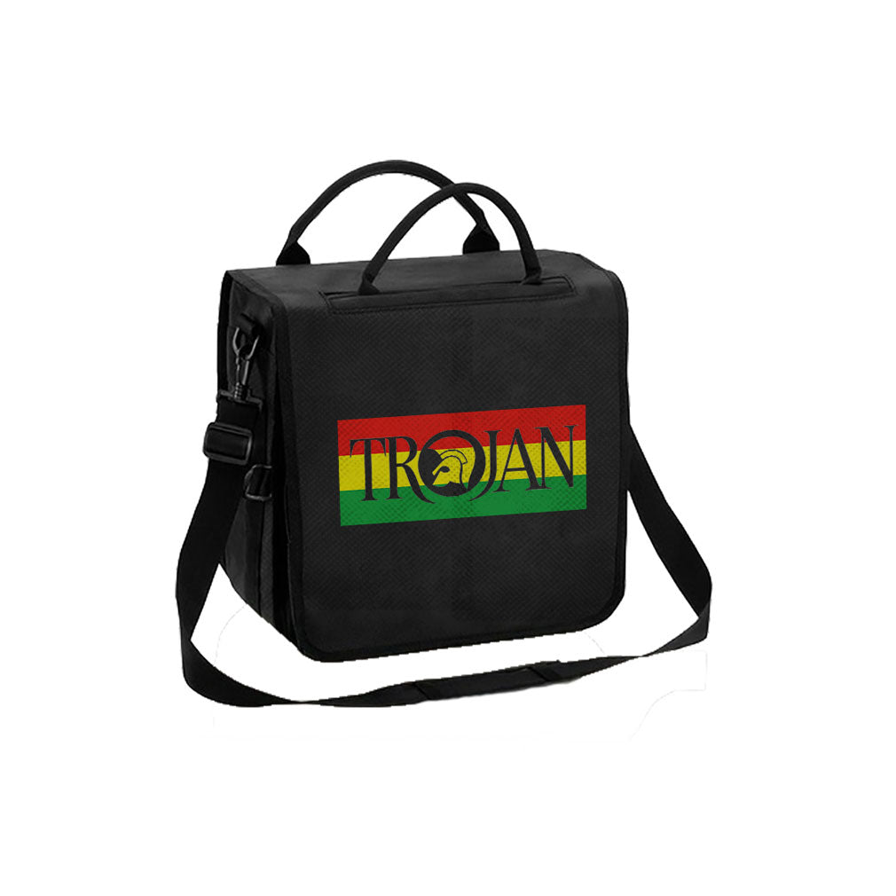 Trojan Records Flag Vinyl Backpack Backpack Front