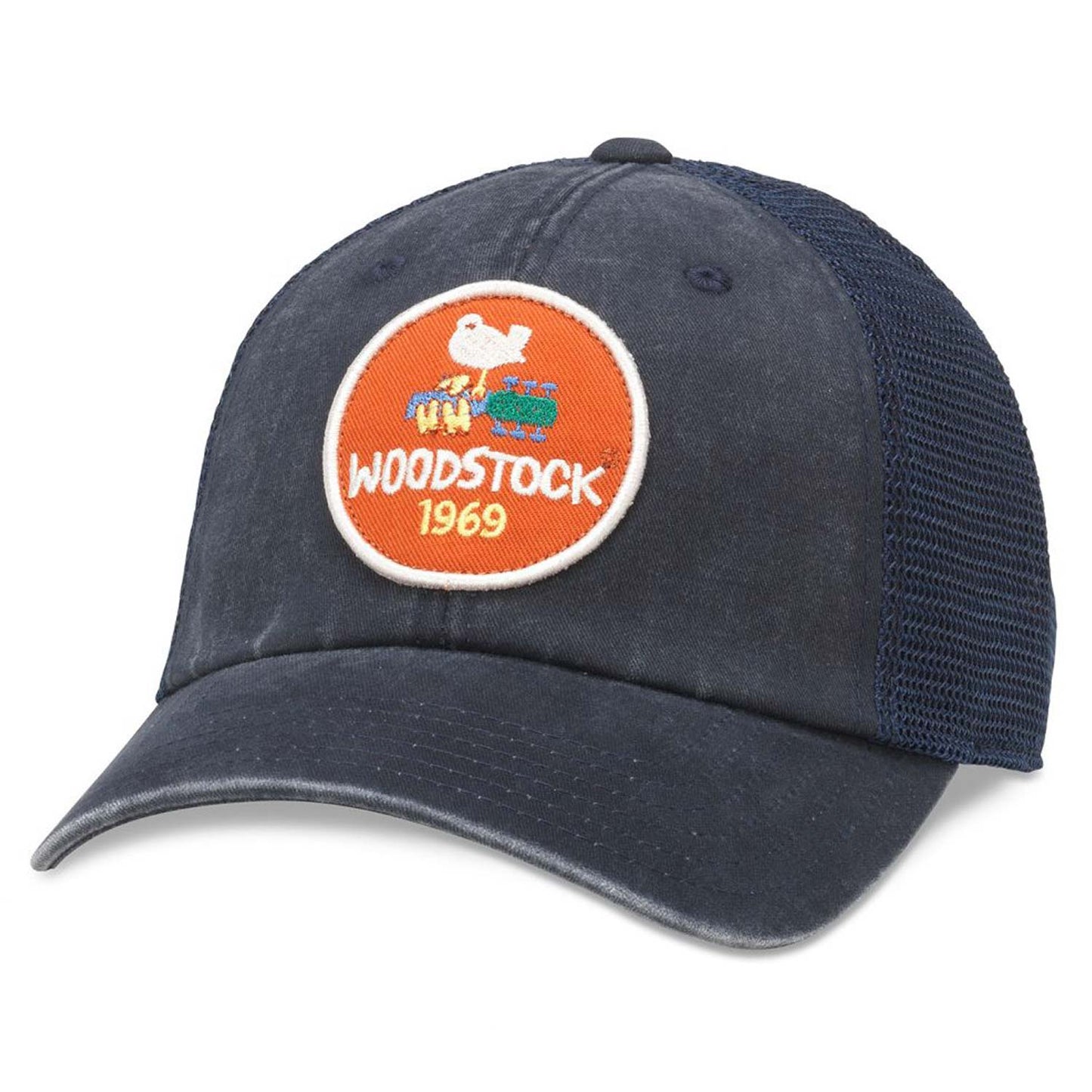Woodstock Raglan Bones Trucker Cap Front
