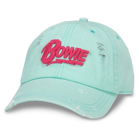David Bowie Shred Baseball Cap Front
