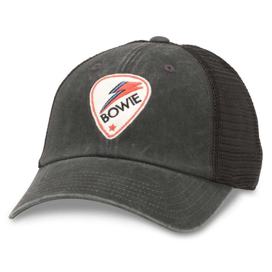 David Bowie Raglan Bones Trucker Cap Front