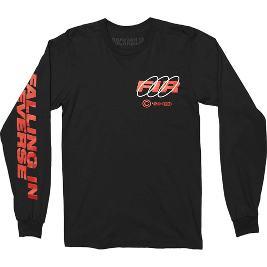 Falling In Reverse Motion Long Sleeve (Black) Long Sleeve Front