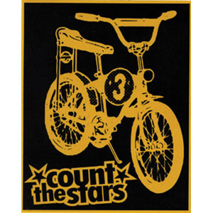 Count The Stars Sticker Front