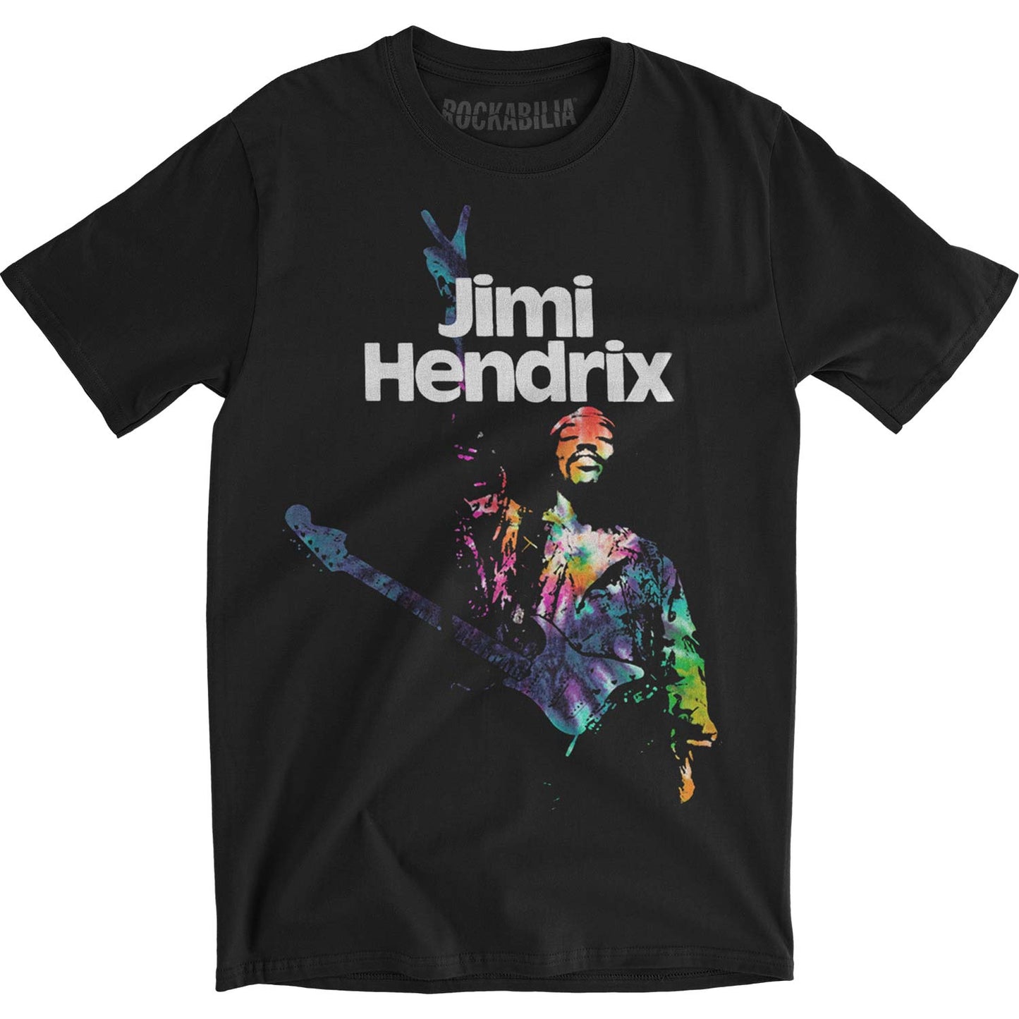 Jimi Hendrix Peace Slim Fit T-shirt Front
