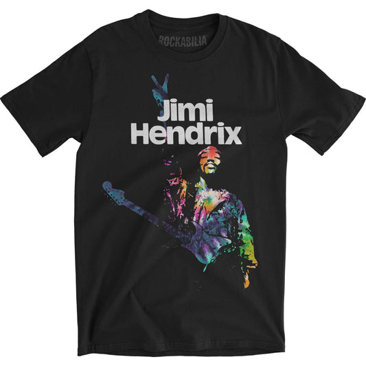 Jimi Hendrix Peace Slim Fit T-shirt Front