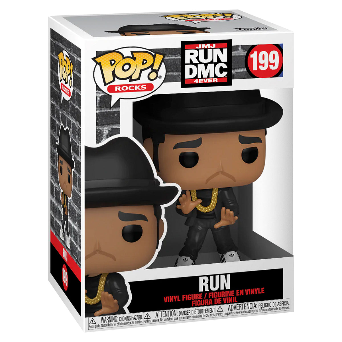 Run DMC Funko POP! Rocks: RUN Vinyl Figure Front
