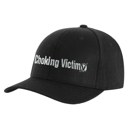 Choking Victim Logo Hat Baseball Cap Front