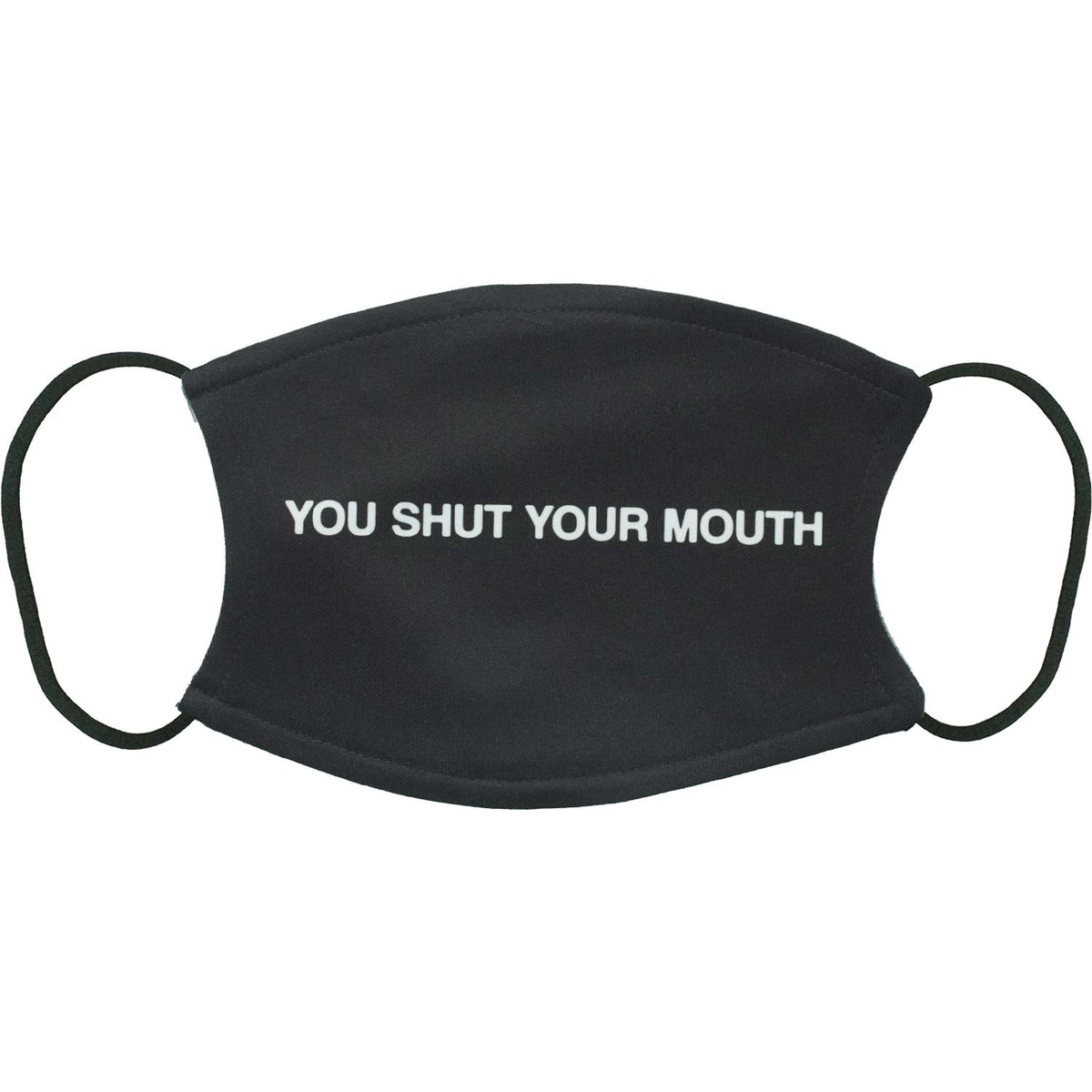 Morrissey Shut Your Mouth Face Mask Front