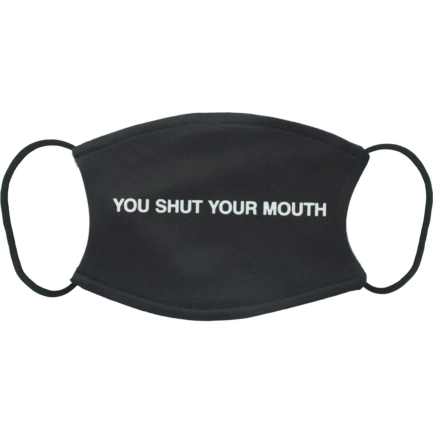 Morrissey Shut Your Mouth Face Mask Front