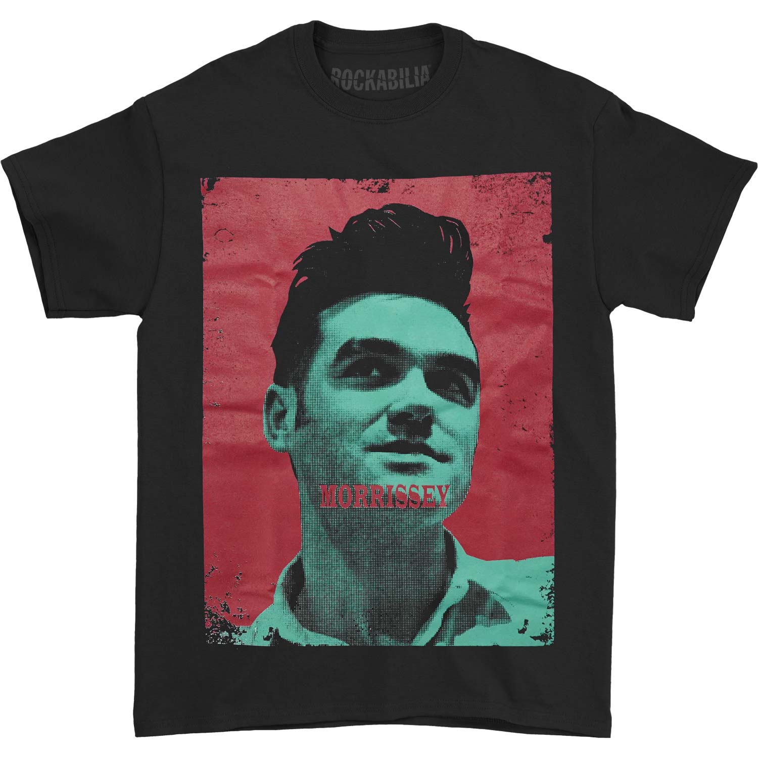 Morrissey Latin Red T-shirt Front