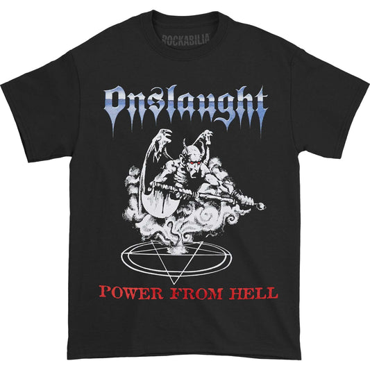 Onslaught Power from Hell T-shirt Front