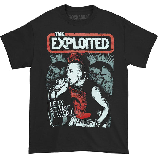The Exploited - Start A War T-shirt Front