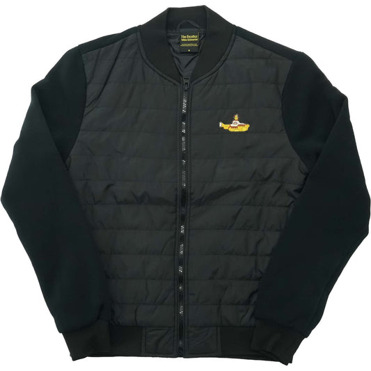Beatles Yellow Submarine Unisex Quilted Jacket Jacket Front