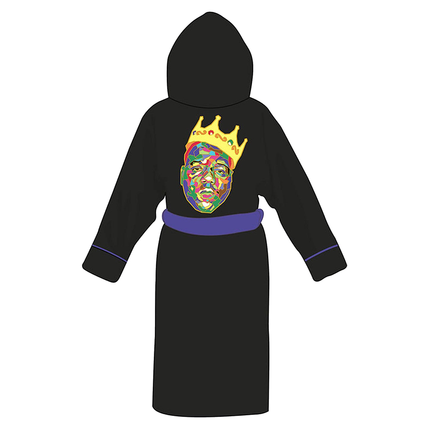 Notorious B.I.G. Crown Bath Robe Back