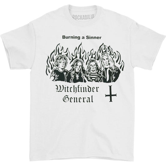 Witchfinder General (Band) Burn a Witch T-shirt Front
