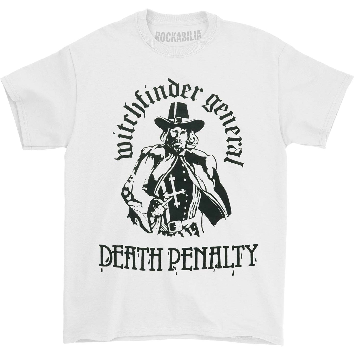 Witchfinder General (Band) Matthew Hopkins T-shirt Front