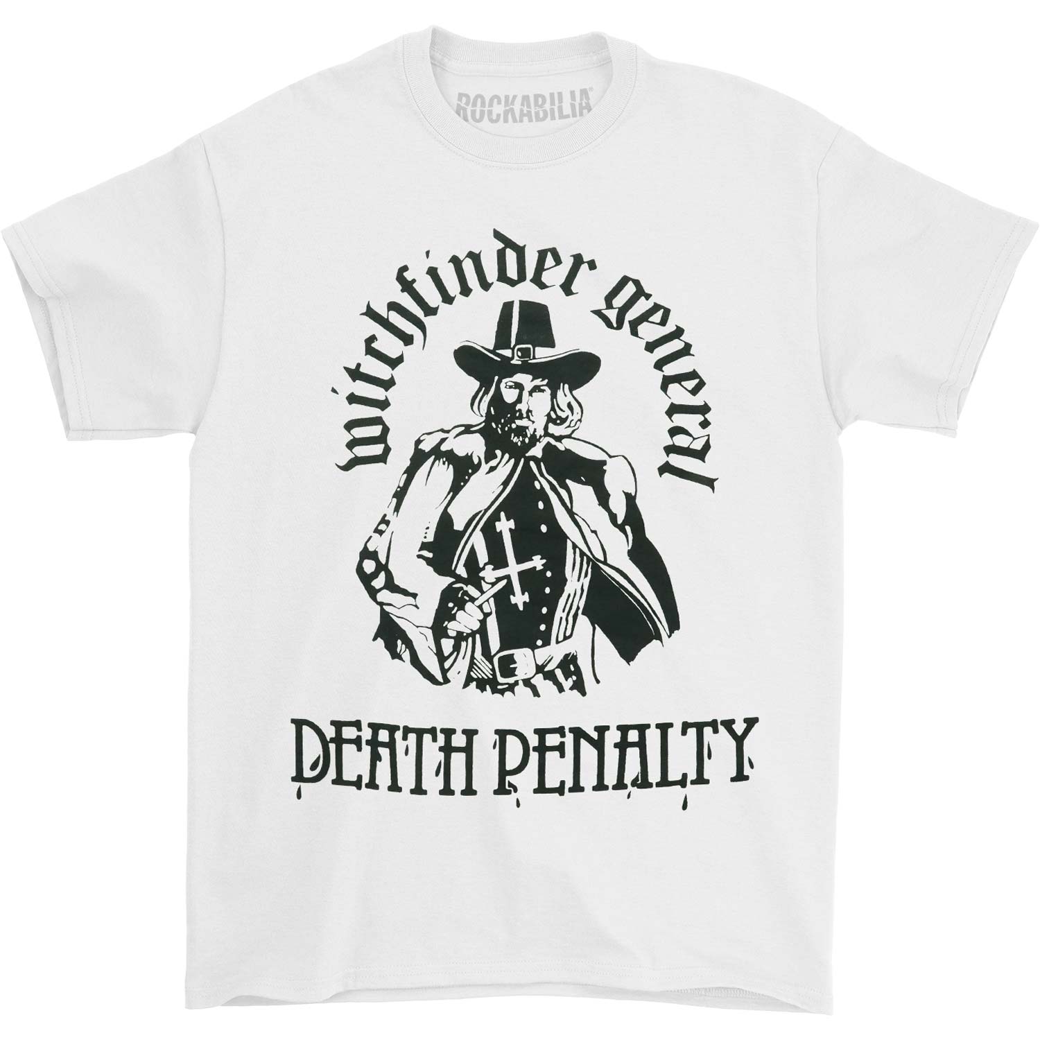 Witchfinder General (Band) Matthew Hopkins T-shirt Front