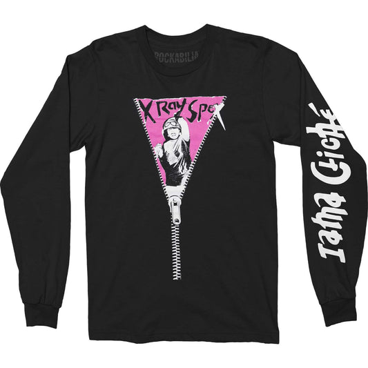 X-Ray Spex Zipper Long Sleeve Front