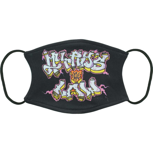 Murphy's Law Graffiti Hardcore Ken1 Face Mask Front