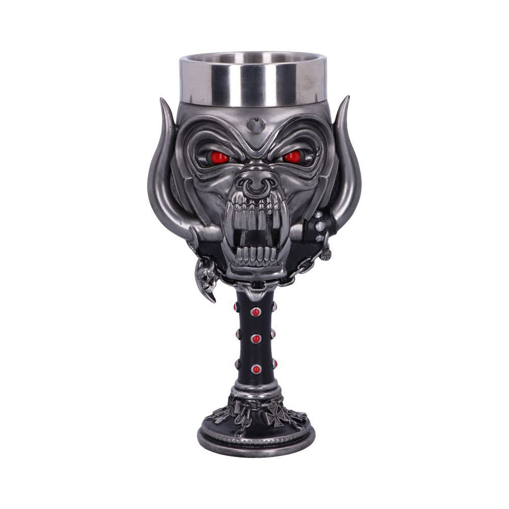 Motorhead Warpig Goblet 20.5cm Wine Glass Front