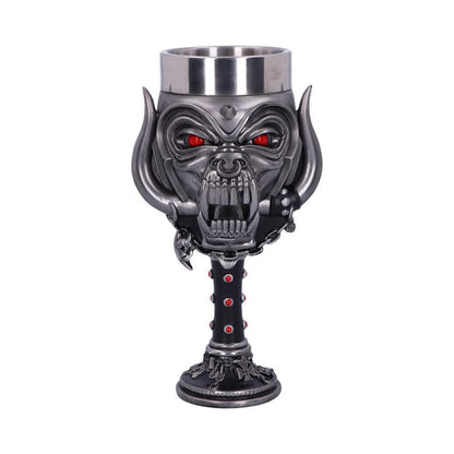 Motorhead Warpig Goblet 20.5cm Wine Glass Front