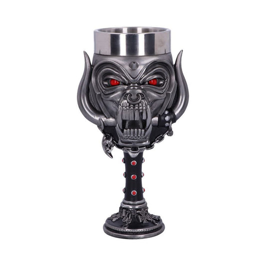 Motorhead Warpig Goblet 20.5cm Wine Glass Front