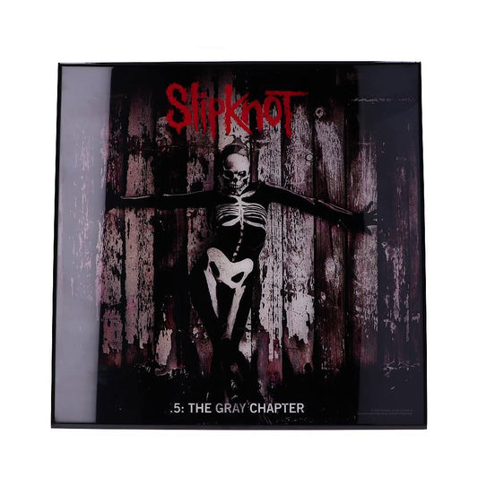 Slipknot 5: The Gray Chapter Crystal Clear 32cm Framed Wall Art Front