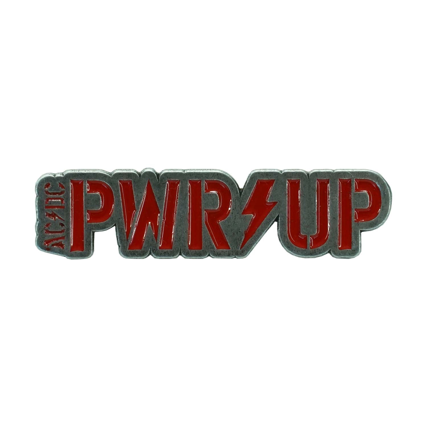 AC/DC PWR UP Pewter Pin Badge