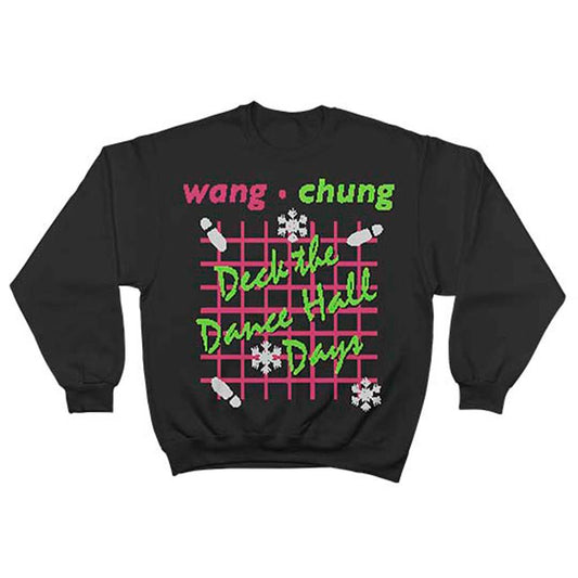 Wang Chung Ugly Xmas Crew Neck Sweatshirt Front