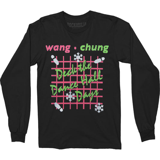 Wang Chung Ugly Xmas Long Sleeve Long Sleeve Front