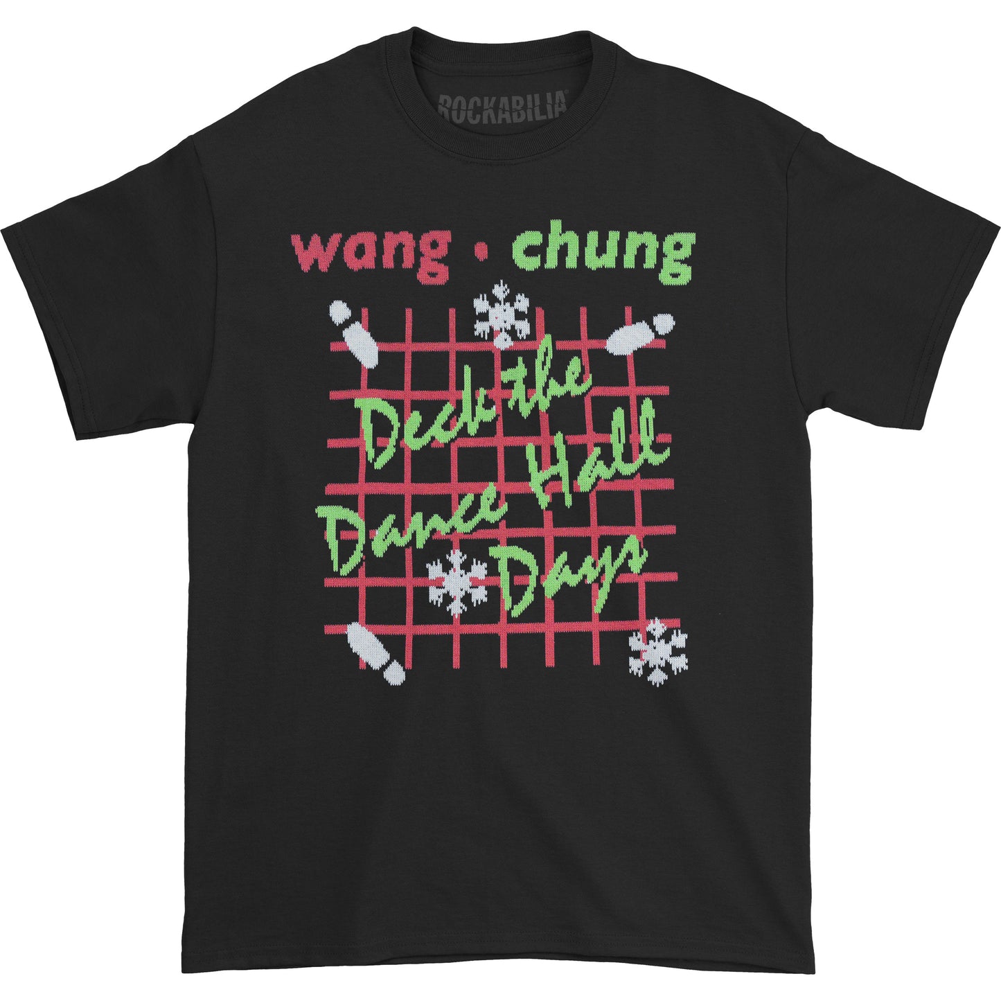 Wang Chung Ugly Xmas T-shirt T-shirt Front