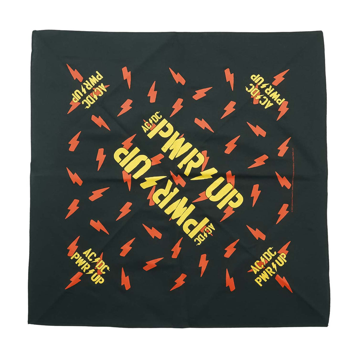 AC/DC PWR UP Bandana Front