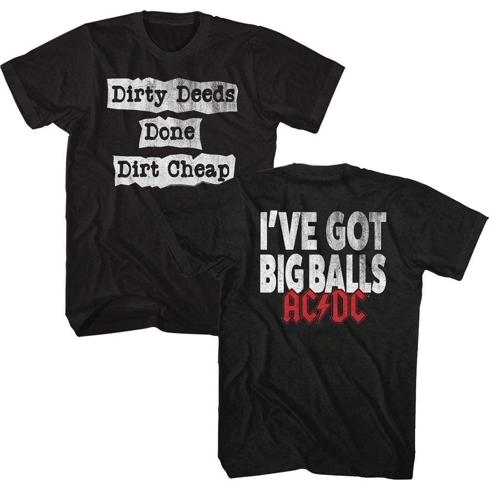 AC/DC Dirt Cheap T-shirt Front
