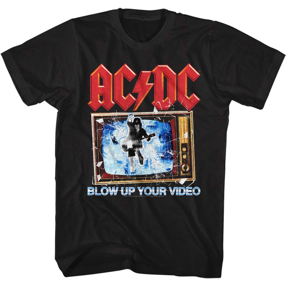 AC/DC Blow Up Your Video T-shirt Front