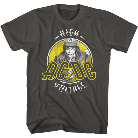 AC/DC Twotone High Voltage T-shirt Front