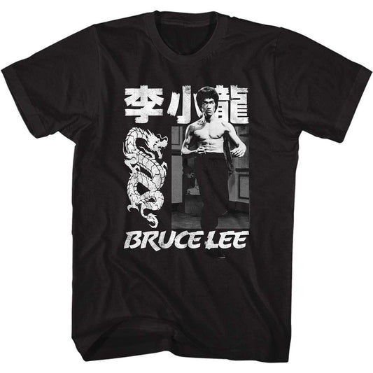 Bruce Lee Chinese Name T-shirt Front