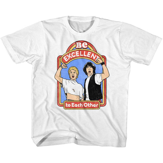 Bill And Teds Excellent Adventure Excellent Storybook Youth T-shirt Front