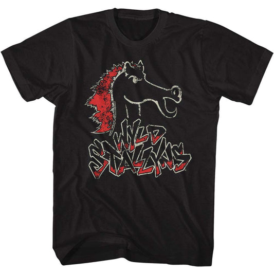 Bill And Teds Excellent Adventure Stallions T-shirt Front