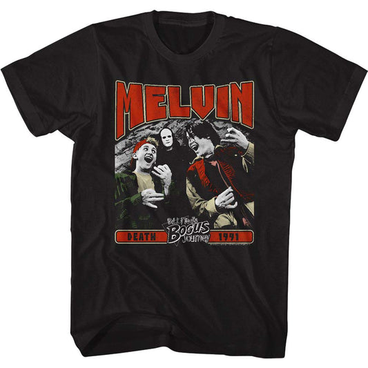 Bill And Teds Excellent Adventure Melvin T-shirt Front