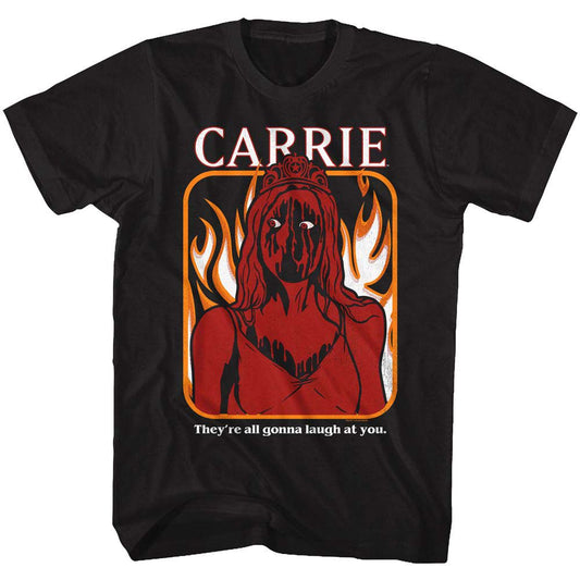 Carrie Hahaha T-shirt Front
