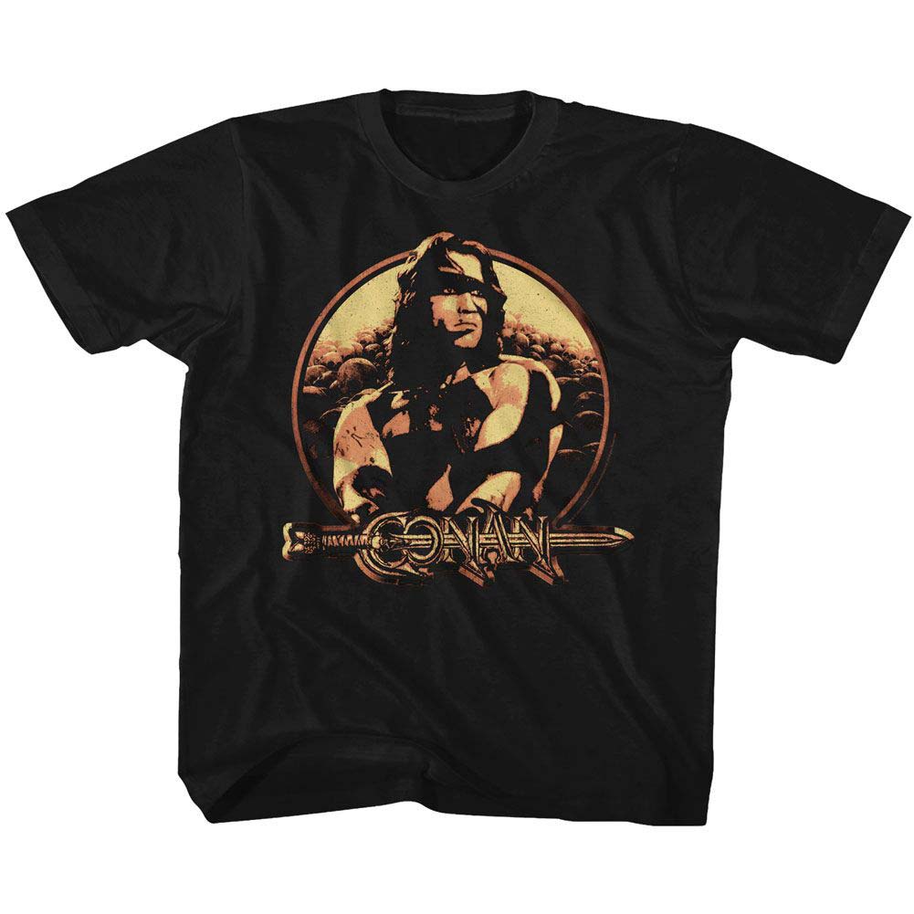 Conan Shield Youth T-shirt Front