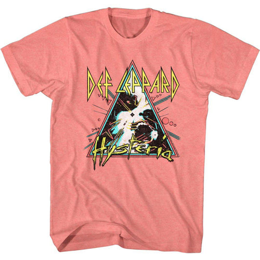 Def Leppard Hysteria Triangle T-shirt Front